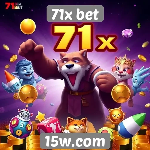 Oferta de jogos disponíveis na plataforma 71x bet
